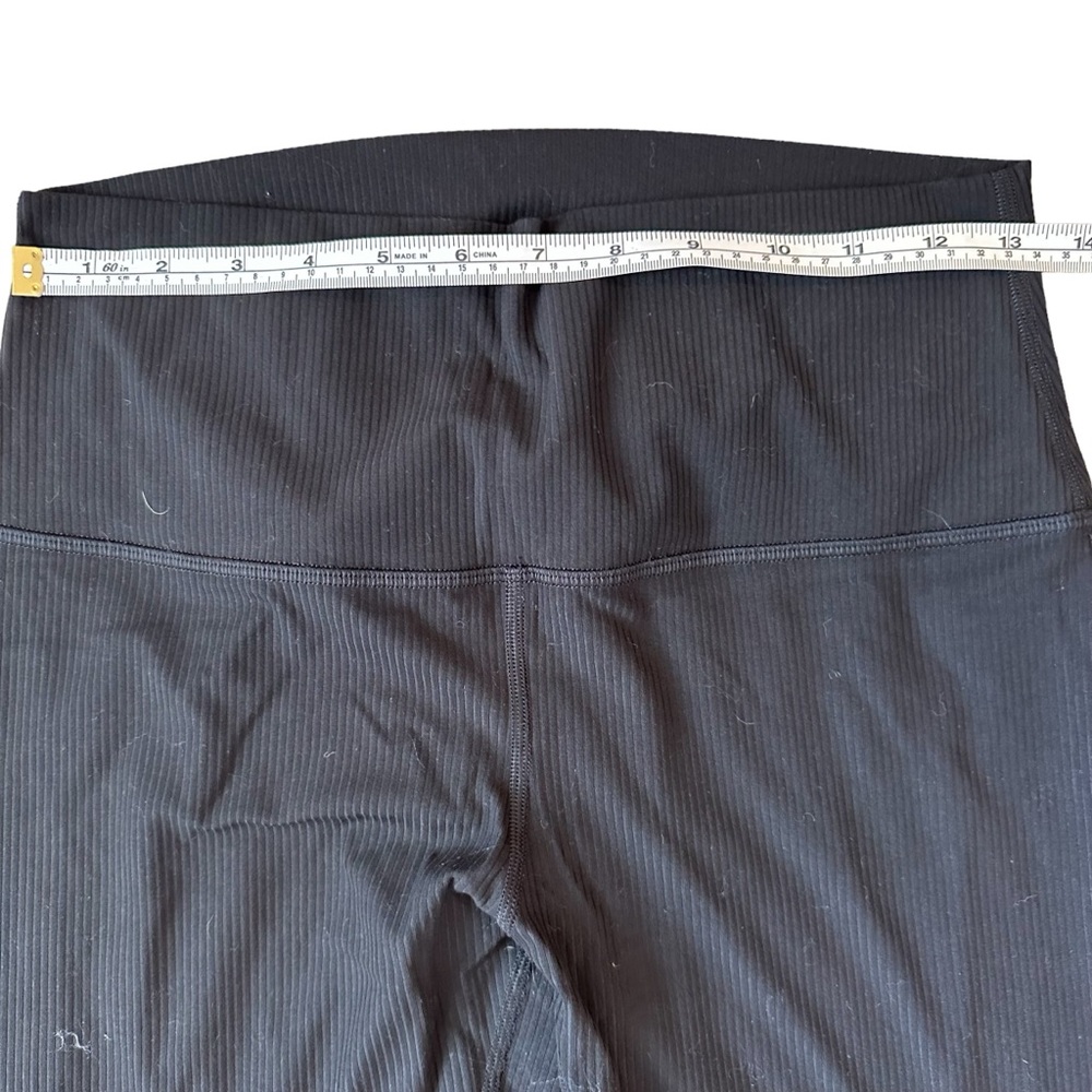 LULULEMON ALIGN High Rise Ribbed Pant 25” - 10 - Picture 4 of 8